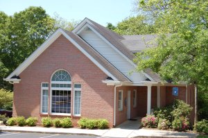 Image of the outside of the office building